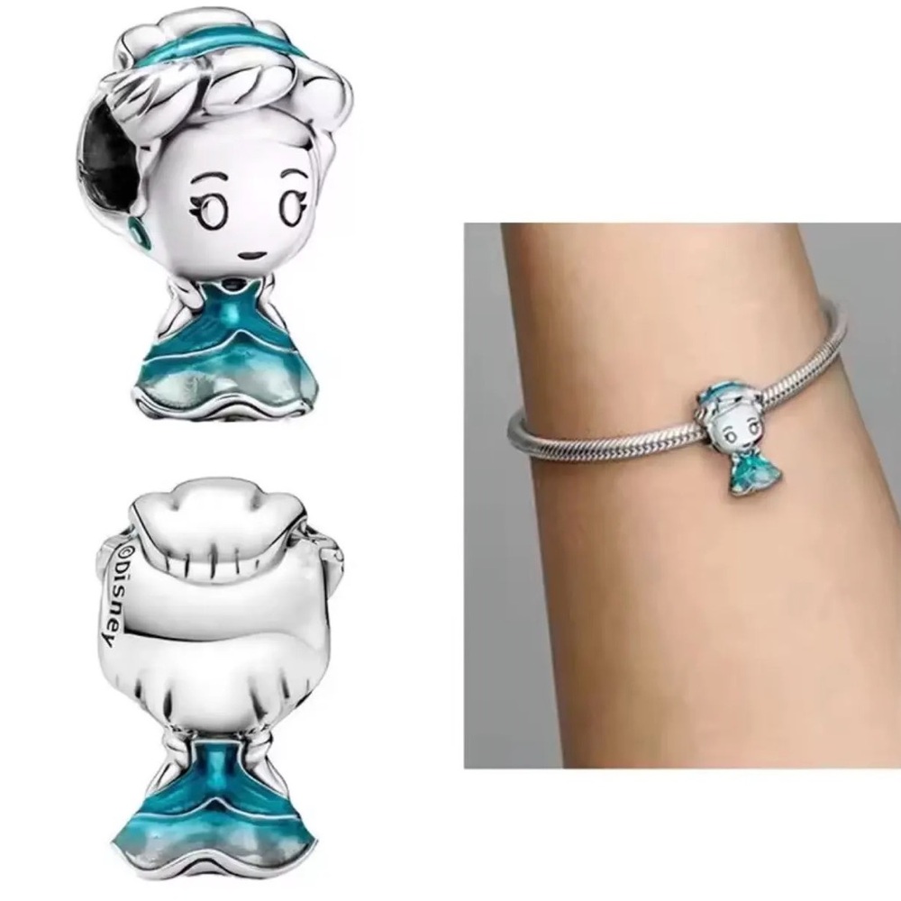 1pcs Pandora charm Any Disney Princess Collection - Picture 12 of 16